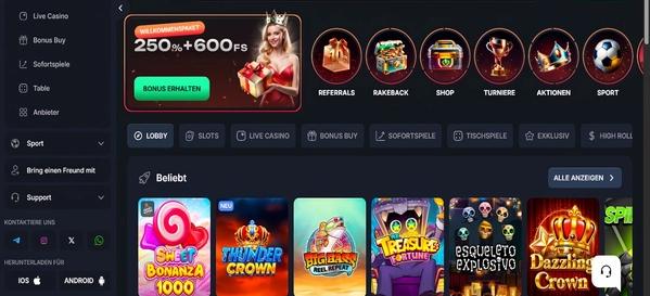 Beef Casino Home Desktop 